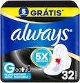 absorvente always tranquilas