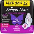 absorvente sempre livre noite