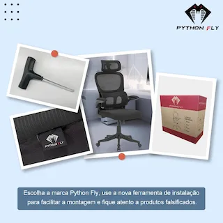 cadeira escritorio python fly