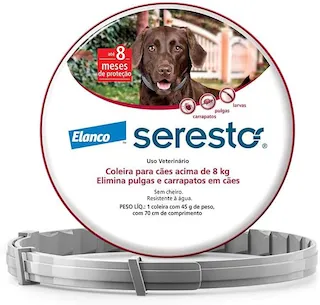coleira seresto acima 8kg