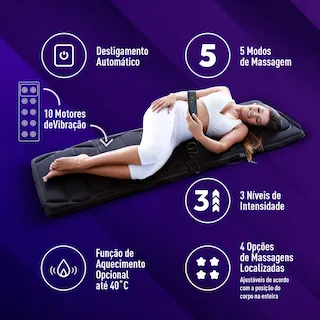 esteira massageadora relaxmedic