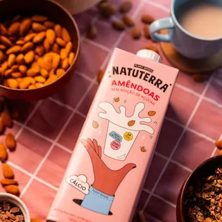 leite vegetal natuterra 1l