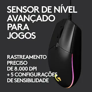 mouse gamer logitech g203