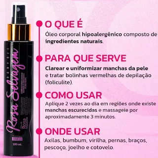 oleo rosa selvagem